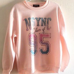 NSYNC Class of 95 Crewneck Fleece Sweatshirt